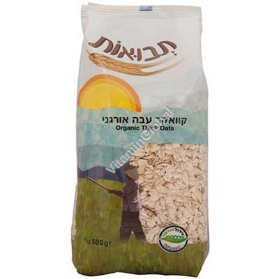 Organic Oat Flakes 500g - Tvuot