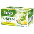 Green Tea with Lemon, Lime and Ginger 20 tea bags - Loyd
