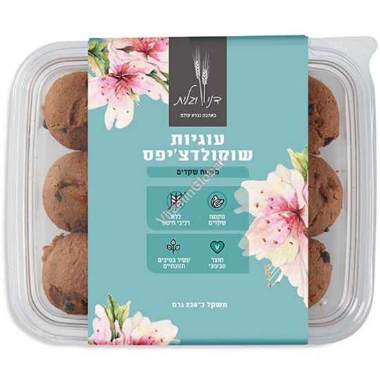 Gluten-Free, Almond Flour Chocolate Chip Cookies 230g (8.1 oz) - Danny & Galit