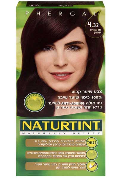 Permanent Hair Color 4.32 Intense Chestnut - Naturtint